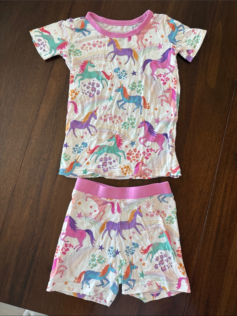 Little Sleepies Unicorn Magic Short Set